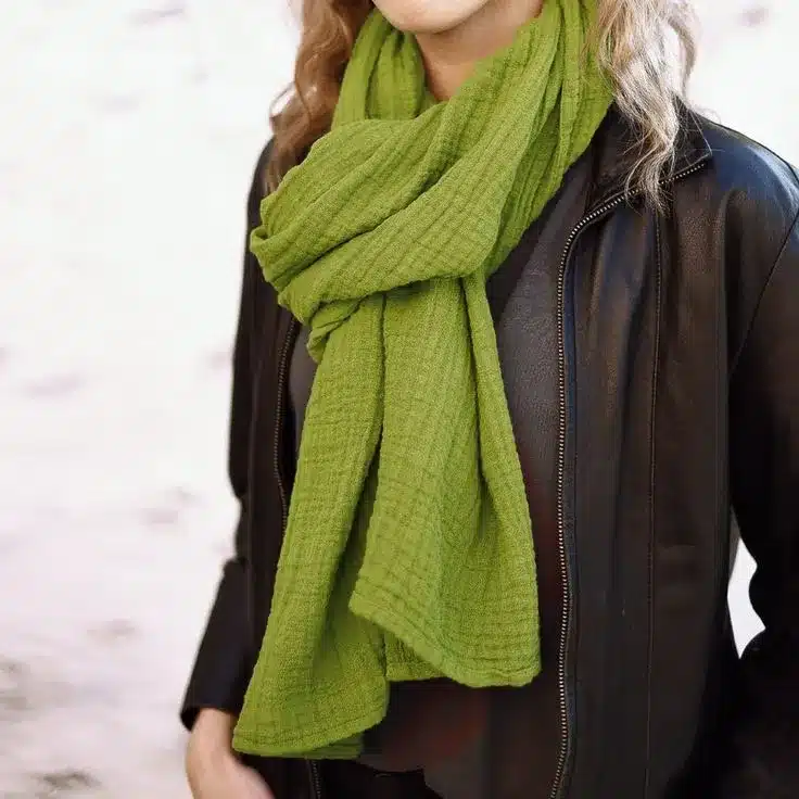 Exclusive Natural Dyed Scarf