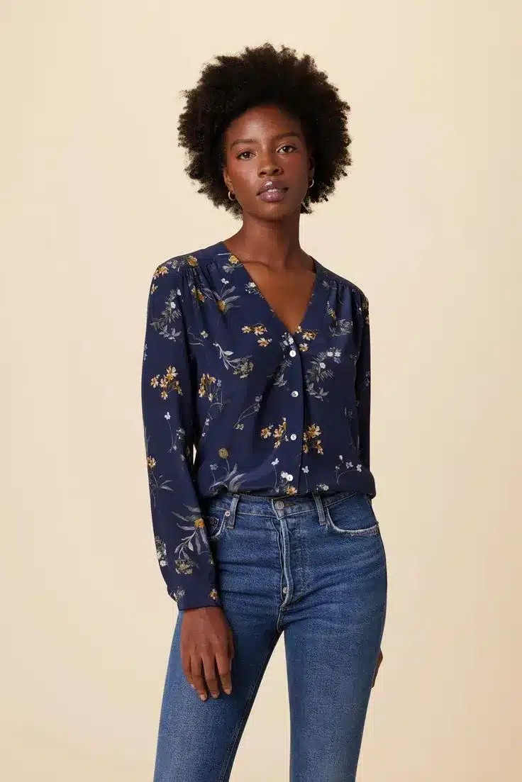 Kaya Washable Silk Blouse