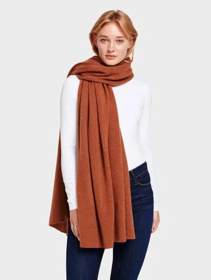 Jolie Recycled Cashmere Scarf