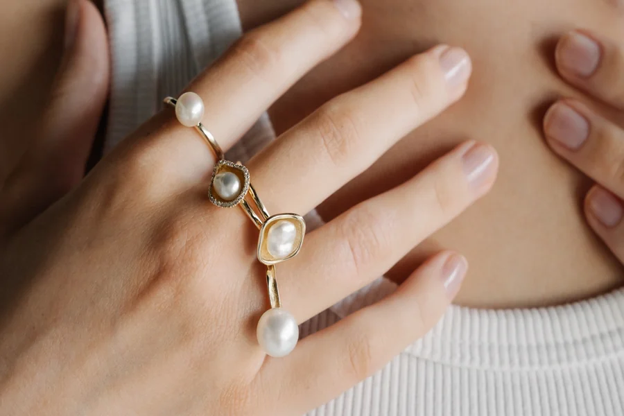Pearl Rings