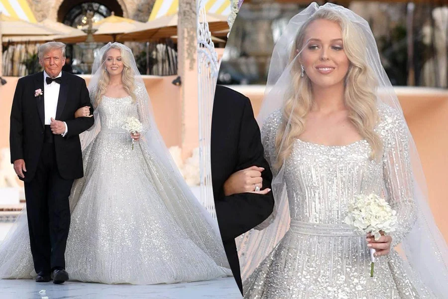 Tiffany Trump Wedding Dress