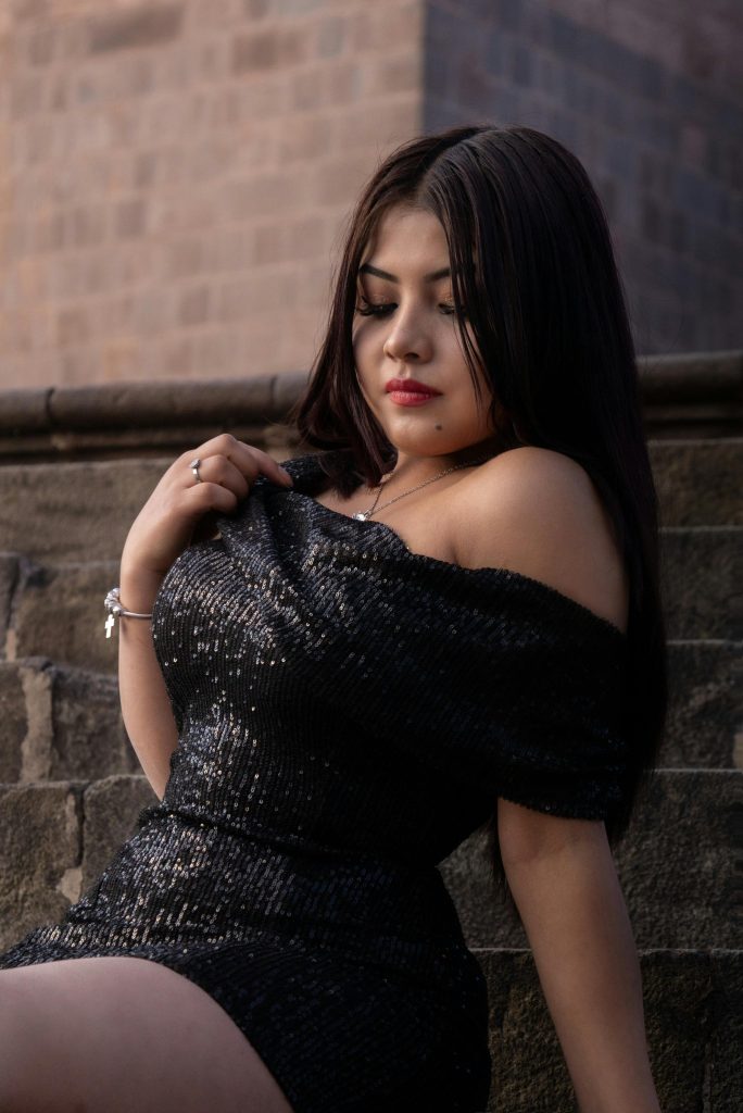 Black Sparkly Dress