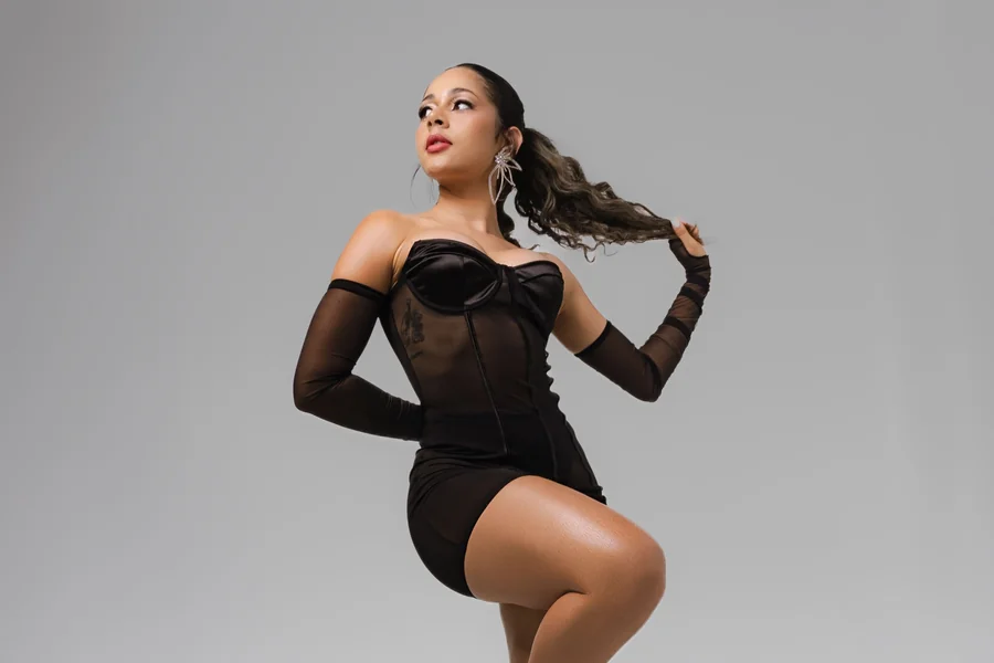 mesh romper
