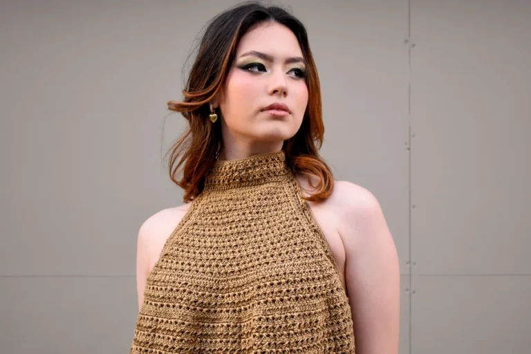 plus size crochet top